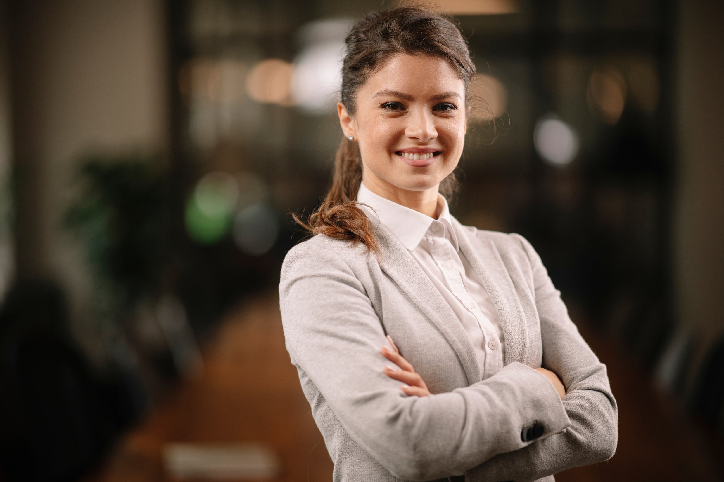 Young professional businesswoman